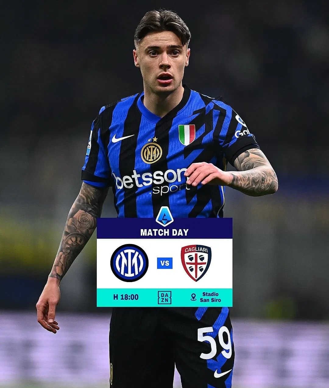 包含卡利亚里大胜国米，提振士气重返胜利的词条