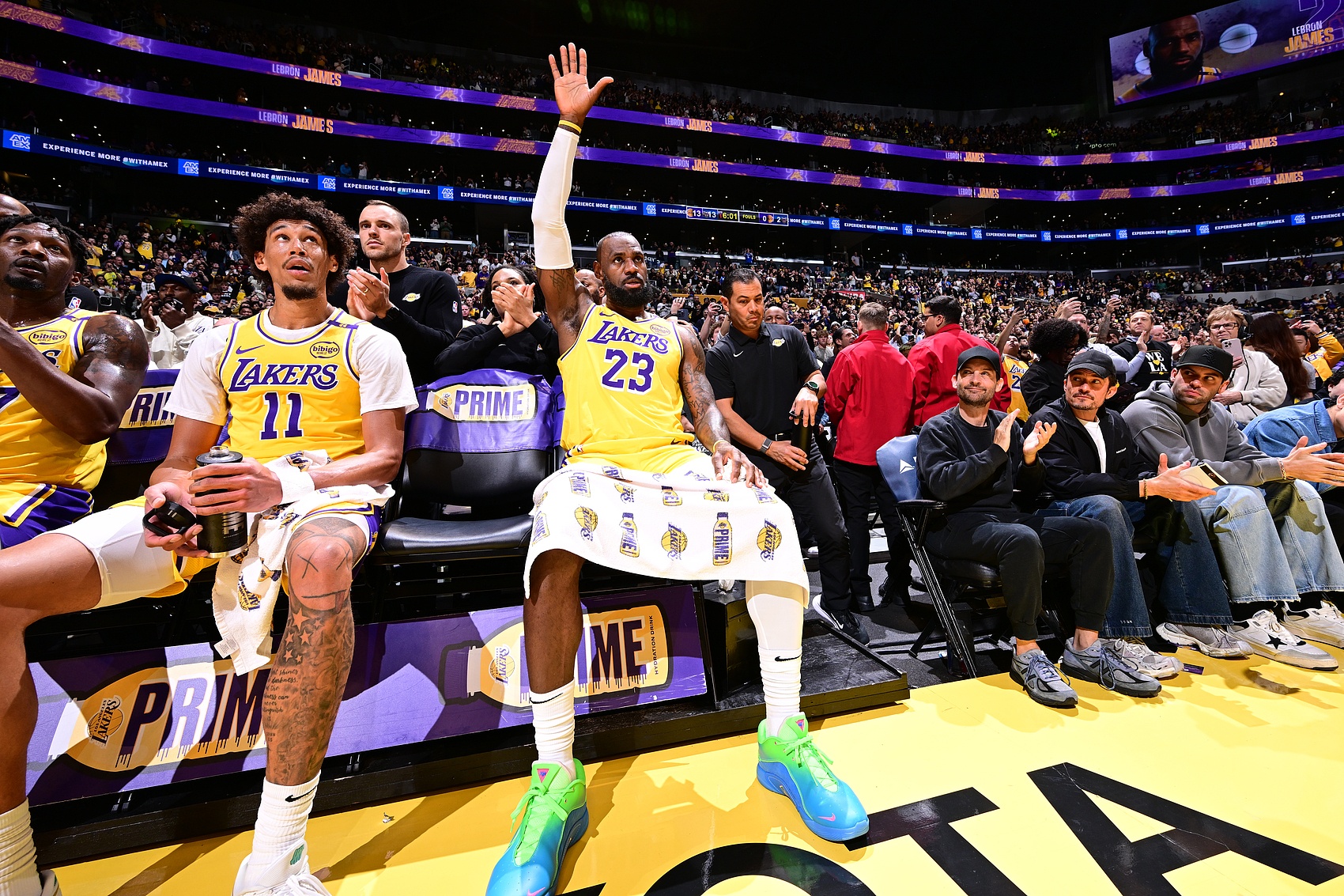 湖人主场击败超音速继续不败